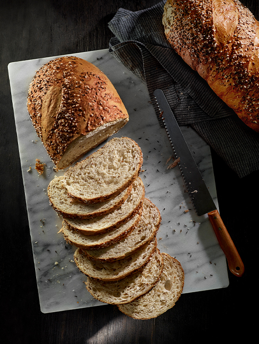 Salted Rye Bread